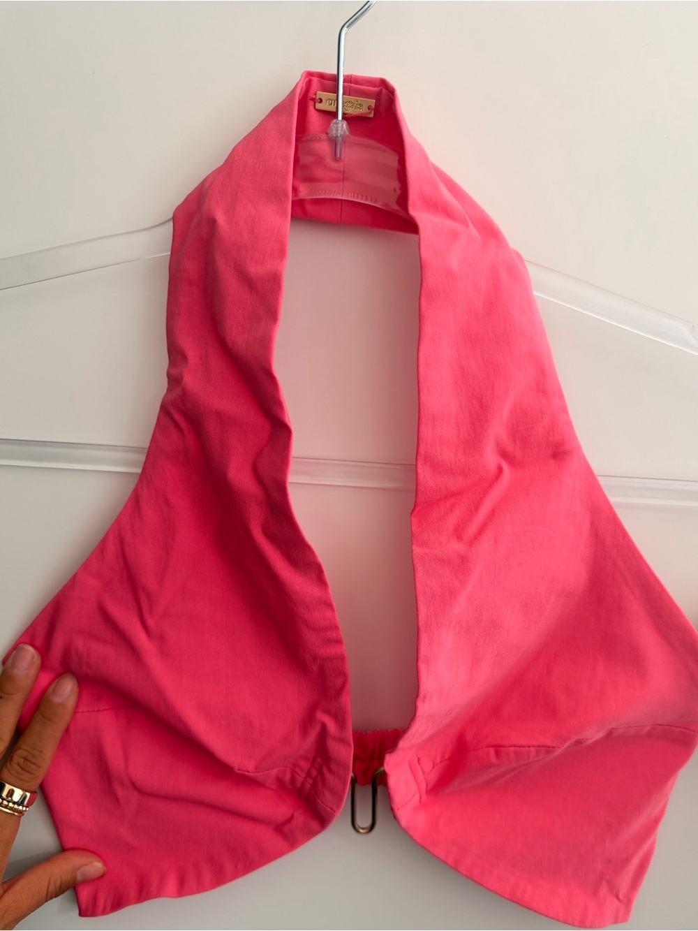 cult gaia Diem Top in coral